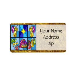 Christmas Adressaufkleber