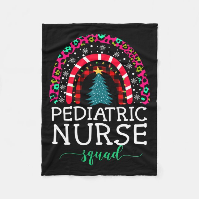 Christmas Afro African American Black Gnomes Xmas  Fleecedecke (Vorderseite)