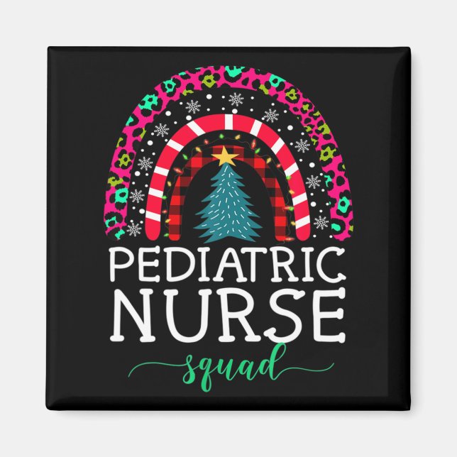 Christmas Afro African American Black Gnomes Xmas  Magnet (Vorne)