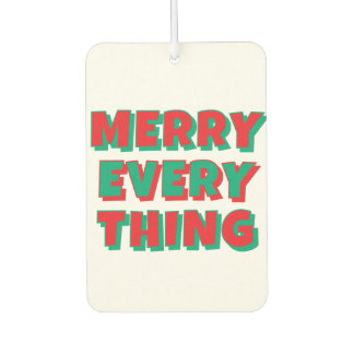 Christmas Air Freshener Autolufterfrischer