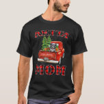 Christmas Akita Mama Hat Santa Truck Tree Karierte T-Shirt<br><div class="desc">Christmas Akita Mama Hat Santa Truck Tree Karierter Hund</div>