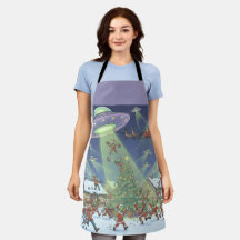 Christmas Alien Invasion, Apron
