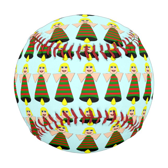 Christmas Angel Bell Baseball (Vorderseite)