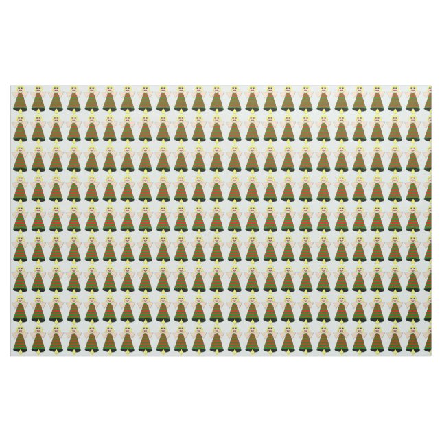 Christmas Angel Bell Craft Fabric Stoff (Yard (91,4 cm))