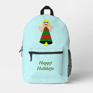 Christmas Angel Bell Custom Bedruckter Rucksack
