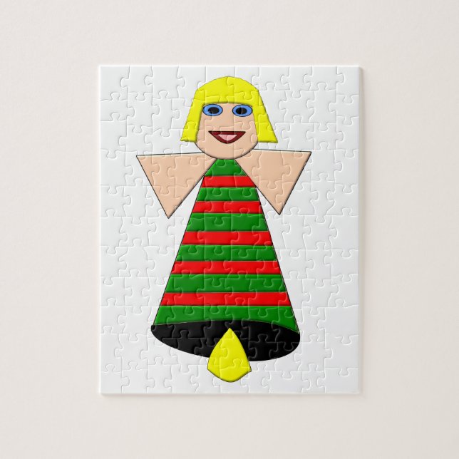 Christmas Angel Bell Puzzle (Vertikal)