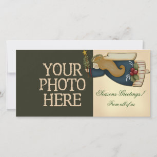 Christmas Angel Feiertagskarte