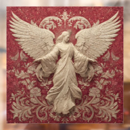 Christmas Angel Fensteraufkleber