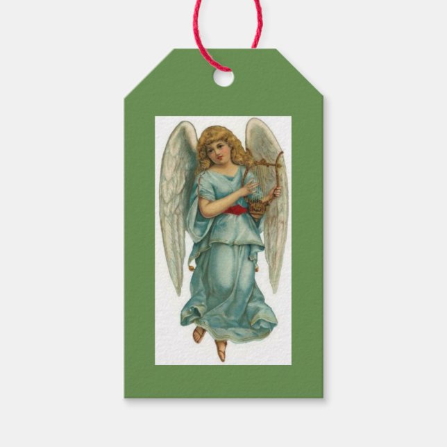 CHRISTMAS ANGEL GIFT TAG GESCHENKANHÄNGER (Vorderseite)