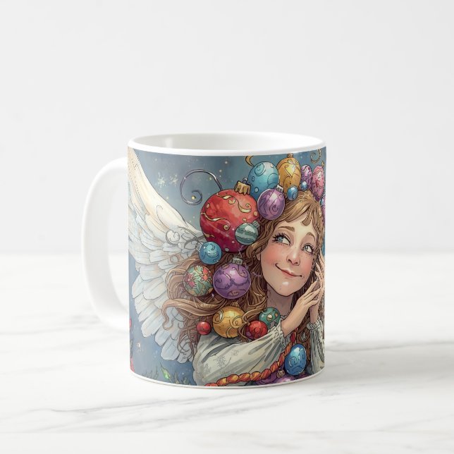 Christmas Angel  Kaffeetasse (Vorderseite Links)