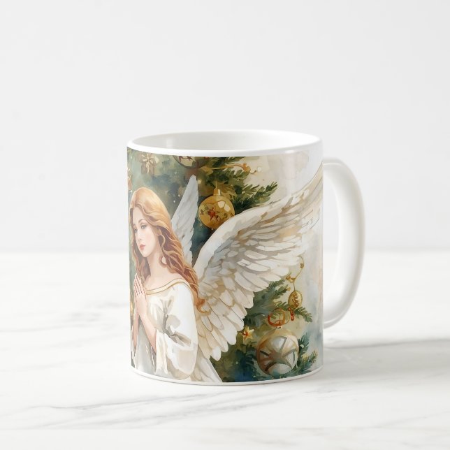 Christmas Angel  Kaffeetasse (VorderseiteRechts)