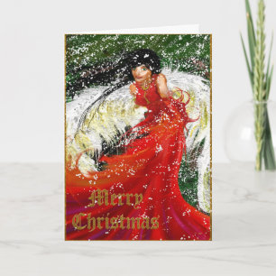 Christmas angel - Merry Christmas Feiertagskarte