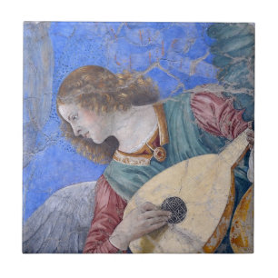 Christmas Angel Musician Melozzo da Forli Fliese