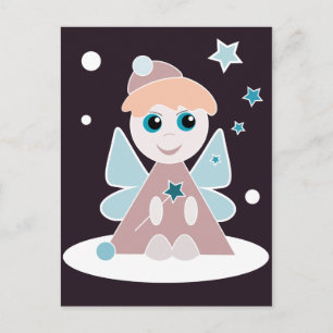 Christmas Angel Postcard Feiertagspostkarte