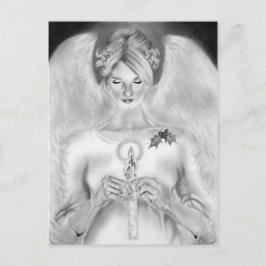 Christmas Angel Postcard Feiertagspostkarte