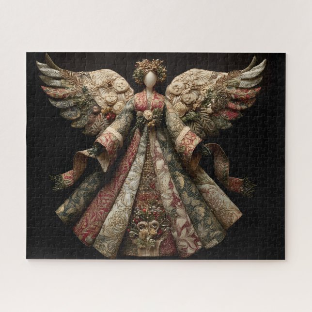 Christmas Angel Puzzle (Horizontal)