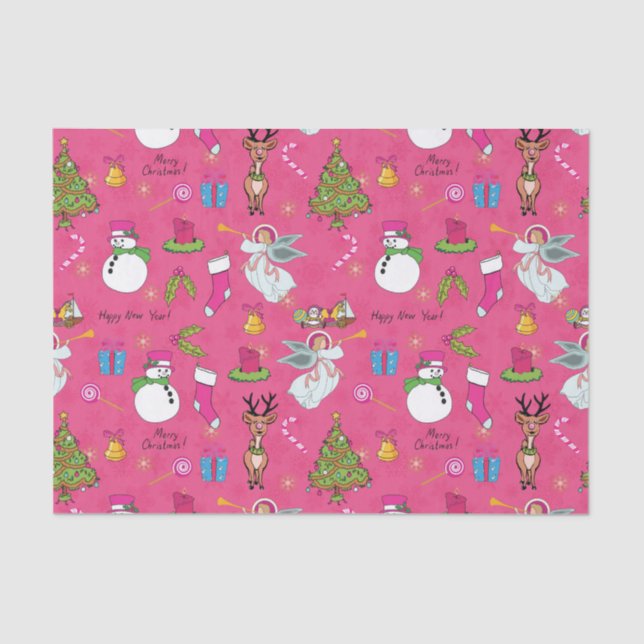 Christmas Angel Seidenpapier (Vorderseite)