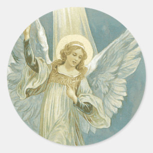 Christmas Angel Sticker