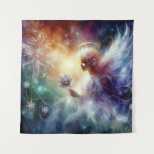 Christmas Angel Tapestry Wandteppich