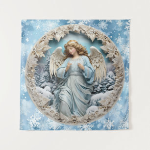Christmas Angel Tapestry Wandteppich