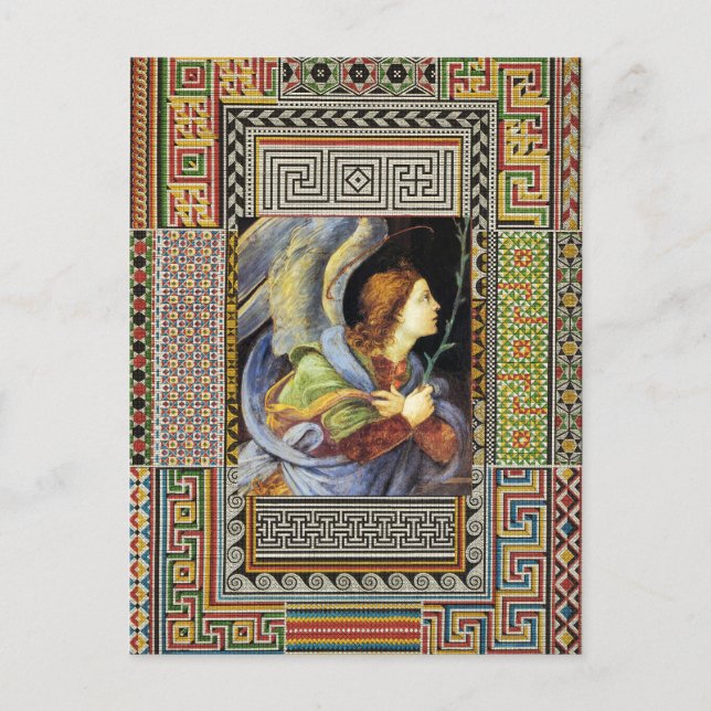 CHRISTMAS ANGEL VON FILIPPINO LIPPI POSTKARTE (Vorderseite)