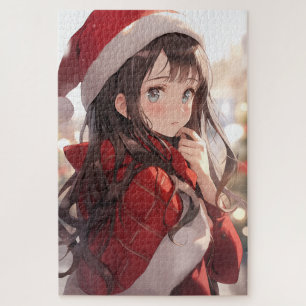 Christmas Anime Girl Puzzle