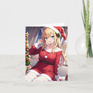 Christmas Anime M - AI Karte