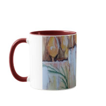 CHRISTMAS ART CANDLES with HOLY