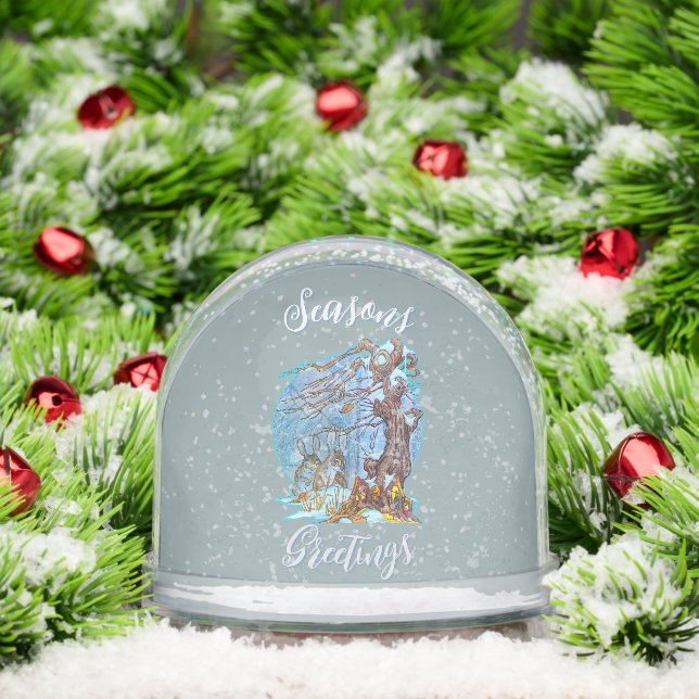 Christmas at Elf Hall  Schneekugeln (Weihnachten)