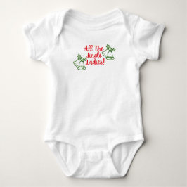Christmas Baby Bodysuit - Jingle Ladys Bells Strampler