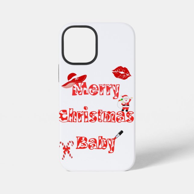 Christmas Baby iPhone Hülle (Rückseite)