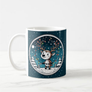 Christmas Baby Reindeer Kaffeetasse