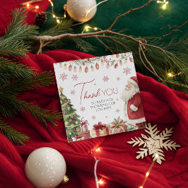 Christmas Baby Shower Favor Tag Geschenkanhänger