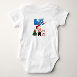 CHRISTMAS BABY STRAMPLER