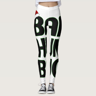 Christmas Bah Humbug Sweatshirt Xmas Humbug Santa Leggings