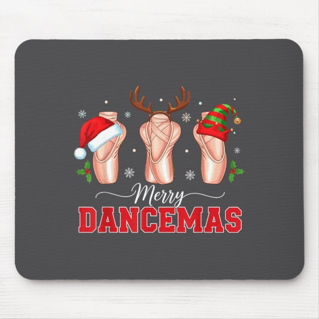 Christmas Ballet Outfit Inte Scute Ss Cute Ss, Dan Mousepad (Vorne)