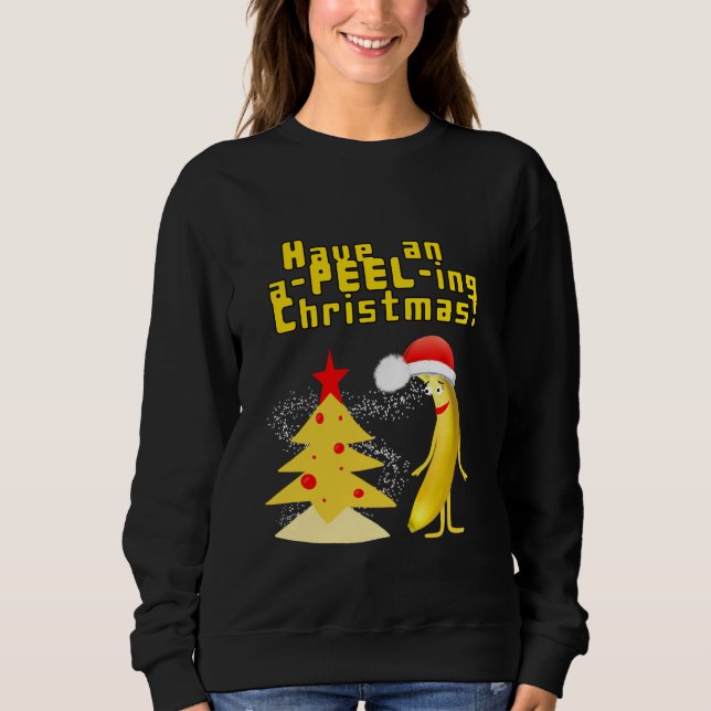Christmas Banana Sweatshirt (Vorderseite)