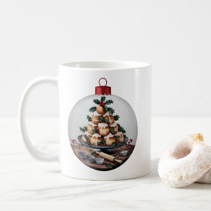 Christmas Bauble Profiteroles Baker Kaffeetasse