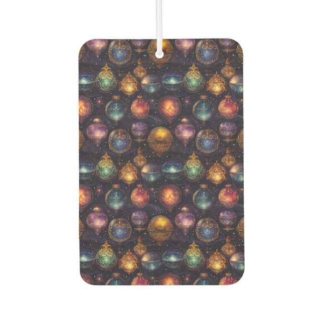 Christmas Baubles Car Freshener Autolufterfrischer (Vorderseite)