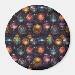 Christmas Baubles Magnet