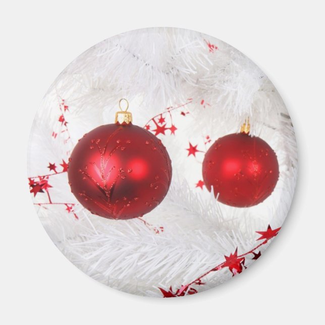 Christmas Baubles Magnet (Vorne)