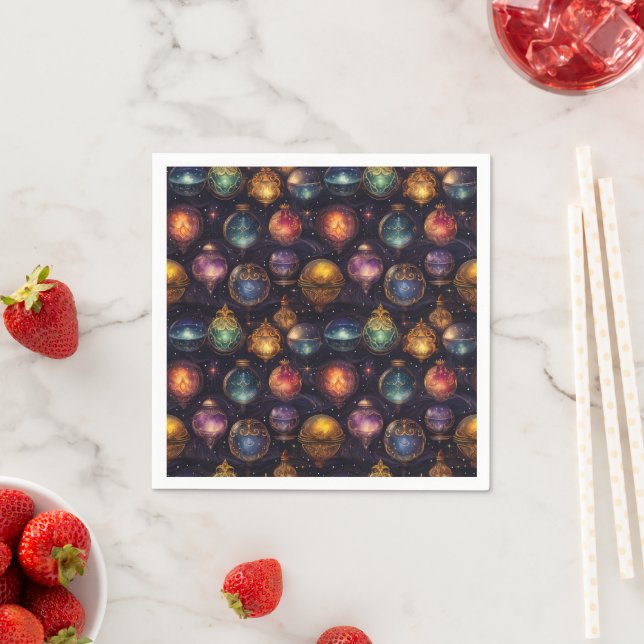 Christmas Baubles Paper Napkins Serviette (Beispiel)