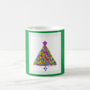 CHRISTMAS BAUM MIT ORNAMENS Green Kaffeetasse