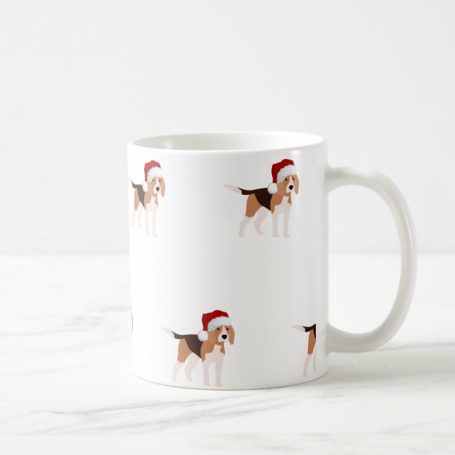 Christmas Beagle Mug Kaffeetasse (Rechts)