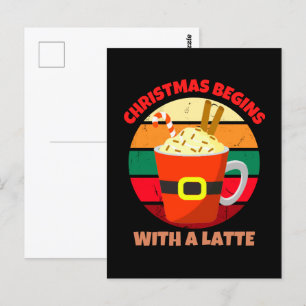 CHRISTMAS BEGINNT MIT EINER SPÄTE POSTKARTE