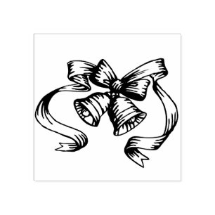 Christmas Bells rubber stamp Gummistempel