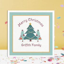 Christmas! Besondere Familienferien Napkins Serviette