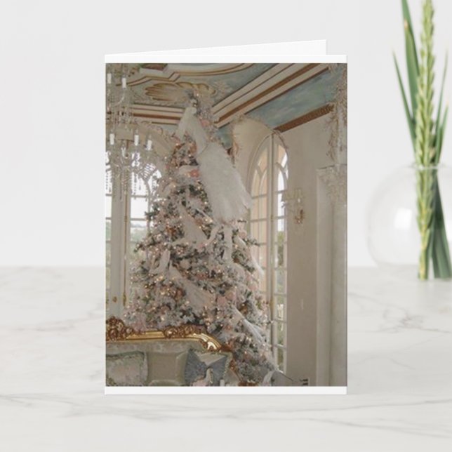 CHRISTMAS BESONDERE ZEITSPEZIALPERSONEN FEIERTAGSKARTE (Vorderseite)