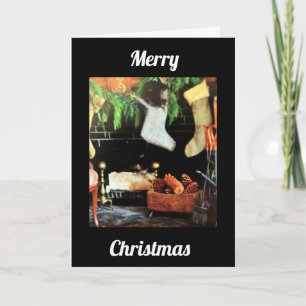 CHRISTMAS BESONDERE ZEITSPEZIALPERSONEN FEIERTAGSKARTE