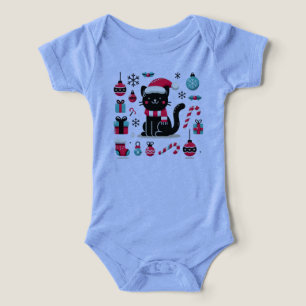 Christmas Black Cat